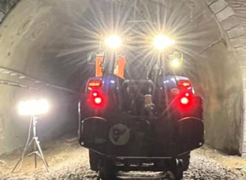 Spoorwegtunnel Stoumont Uitgelichte Foto